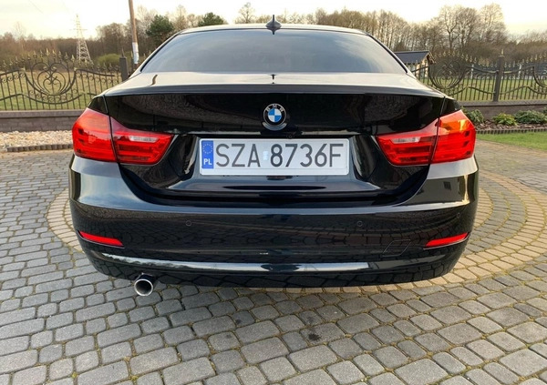 BMW Seria 4 cena 76600 przebieg: 85680, rok produkcji 2013 z Ogrodzieniec małe 407